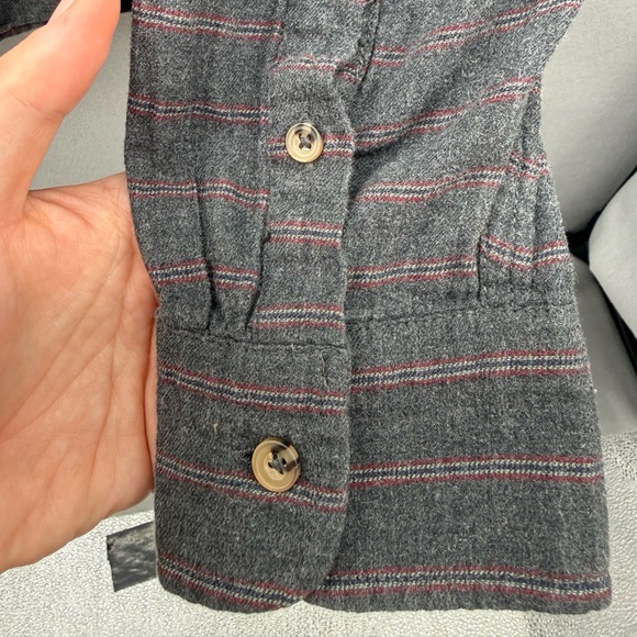 Marine layer Men’s 100% Cotton Lightweight  Brushed Button Up Size L Classic - Picture 8 of 14